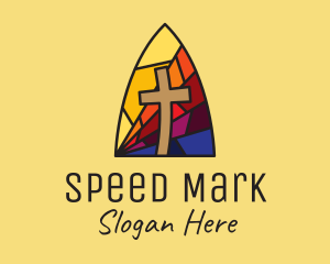 Colorful Church Mosaic  logo design