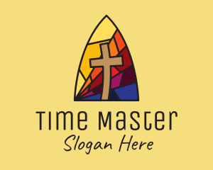 Colorful Church Mosaic  logo design