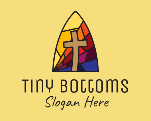 Colorful Church Mosaic  logo design