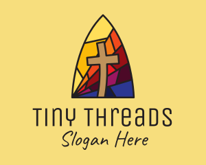 Colorful Church Mosaic  logo design