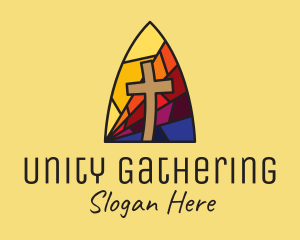Congregation - Colorful Church Mosaic logo design