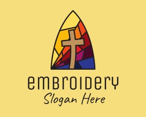 Colorful Church Mosaic  logo design