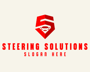 Car Garage Letter S logo design