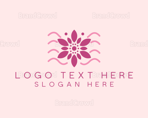 Flower Beauty Ornament Logo