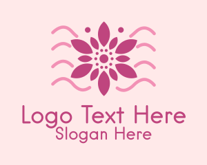 Beauty Shop - Flower Beauty Ornament logo design