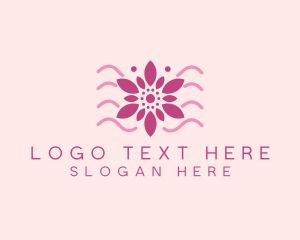 Flower Shop - Flower Beauty Ornament logo design
