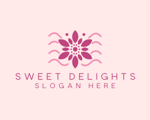 Flower Beauty Ornament  logo design