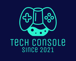 Console - Chemist Game Console logo design