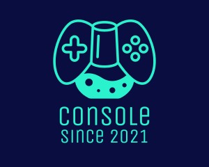 Chemist Game Console logo design