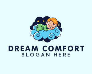 Baby Sleep Dream logo design