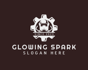 Welding Ironwork Gear logo design