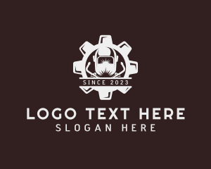 Gear - Welding Ironwork Gear logo design