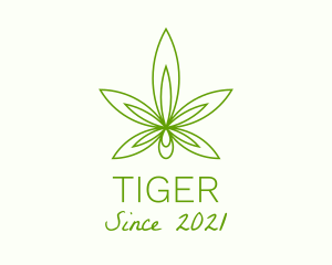 Cbd - Cannabis Oil Extract logo design