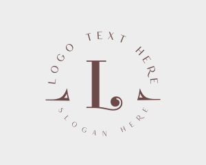 Classy - Expensive Elegant Beauty Salon logo design