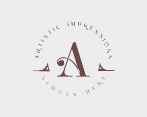 Expensive Elegant Beauty Salon logo design