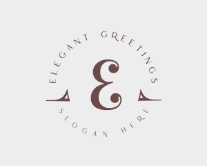 Expensive Elegant Beauty Salon logo design