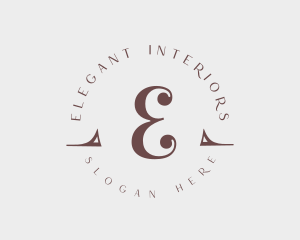 Expensive Elegant Beauty Salon logo design