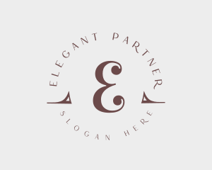 Expensive Elegant Beauty Salon logo design