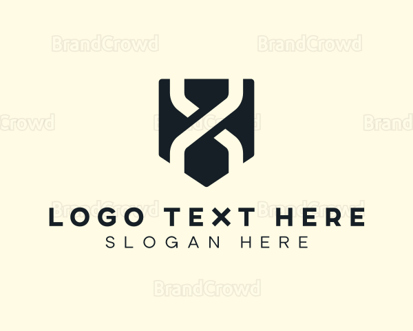 Business Shape Letter X Logo