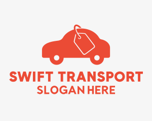 Car Tag Transportation logo design