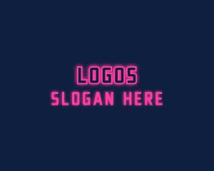 Disco - Pink Cyberpunk Wordmark logo design