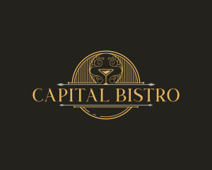 Cocktail Bistro Bar logo design