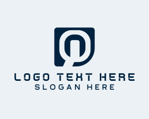 Cyber - Digital Software Technology Letter Q logo design