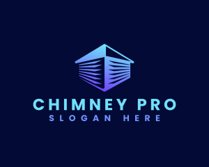 Chimney - House Window Blinds logo design