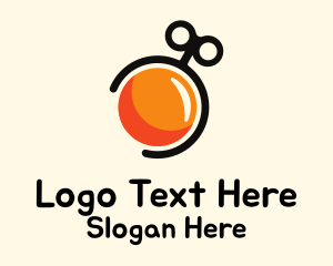Orange Circle - Orange Fruit Toy logo design