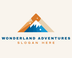 Mountain Alps Hiking logo design