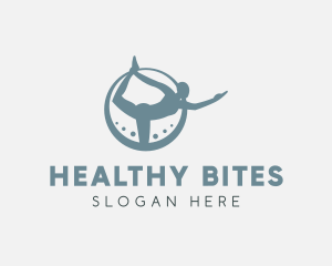 Wellness Yoga Fitness logo design