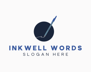 Writing - Writing Ballpoint Pen logo design