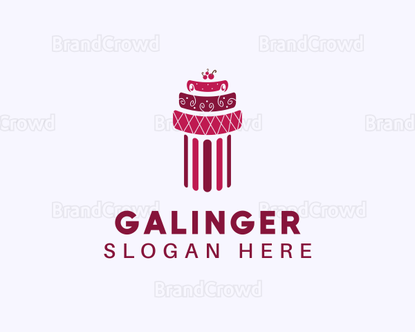 Cherry Cake Column Logo