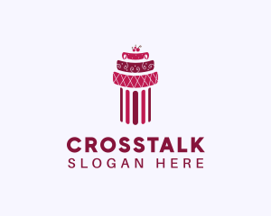 Cherry Cake Column logo design