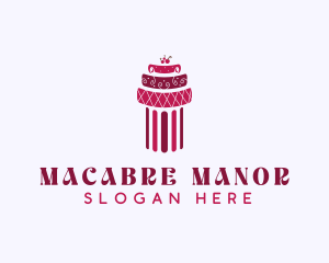 Cherry Cake Column logo design