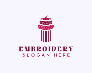 Cherry Cake Column logo design