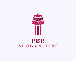 Cherry Cake Column logo design