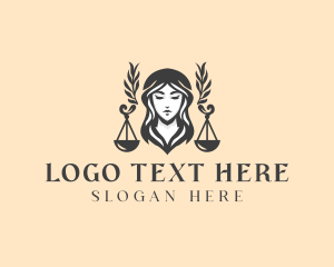 Empowerment - Legal Justice Scales logo design