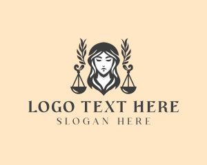 Legal Justice Scales Logo