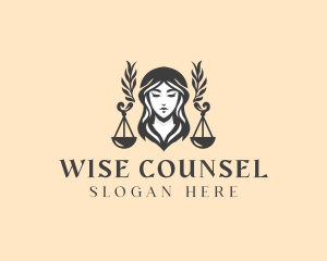 Advice - Legal Justice Scales logo design