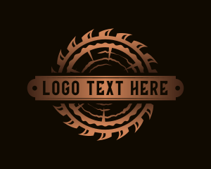 Sawmill - Sawmill Log Woodwork logo design