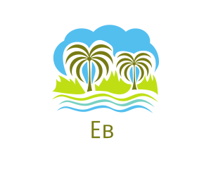 Tropical Oasis Island Logo