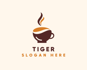 Latter - Hot Cup Cafe logo design
