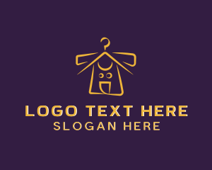 Laundry - Happy Shirt Design logo design