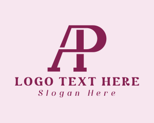 Professional - Retro Business Company Letter AP logo design