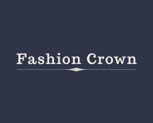 Generic Fashion Company logo design