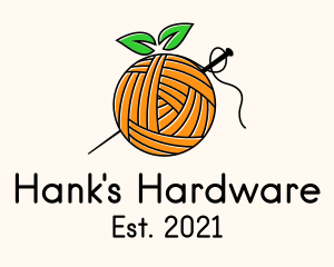 Hank - Orange Fruit Crochet logo design