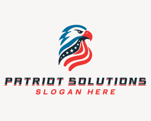 Patriot - Patriotic Eagle Bird logo design