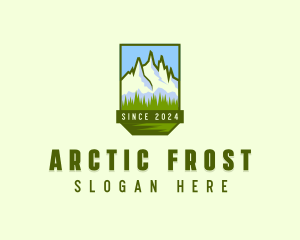 Arctic Mountain Valley  logo design