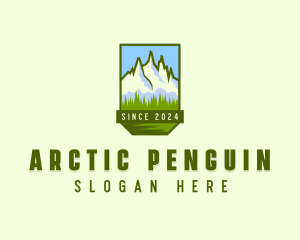 Arctic Mountain Valley  logo design